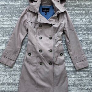 London Fog Dusty Pink Trench Coat